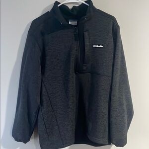 Columbia Black Quarter-Zip Pullover Size L